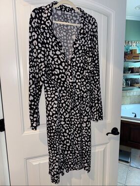 LulaRoe Leopard Dress 3XL